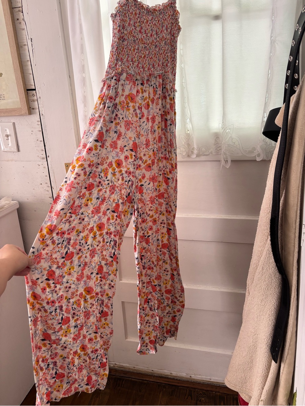 Floral Wide-Leg Jumpsuit